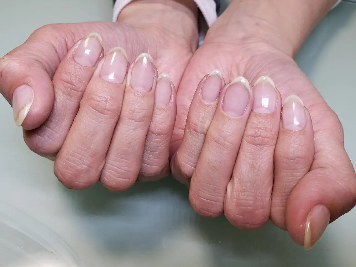 ネイル クリアネイル ジェルネイル Lapis Nailのネイルデザイン