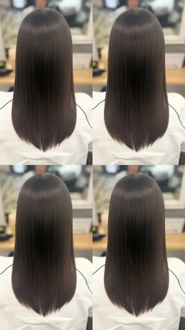 セミロング トリートメント 髪質改善🪽 森川☜ ☜ のヘアスタイル