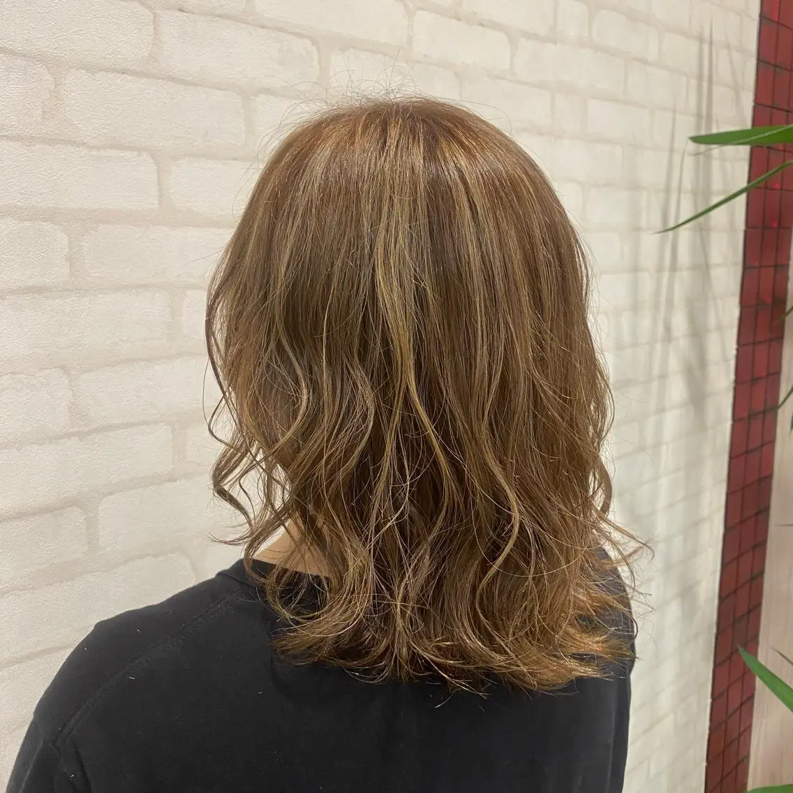 ミディアム カラー パーマ ヘアアレンジ ULTOWA/銀座 ERIのヘアスタイル