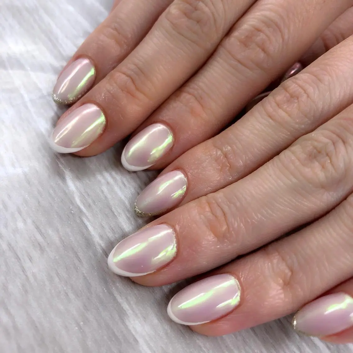ネイル ミラーネイル ハンドネイル Nail salon Museのネイルデザイン