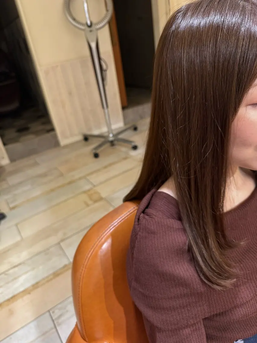 ロング 栗原加奈🍏 モデル募集のヘアスタイル