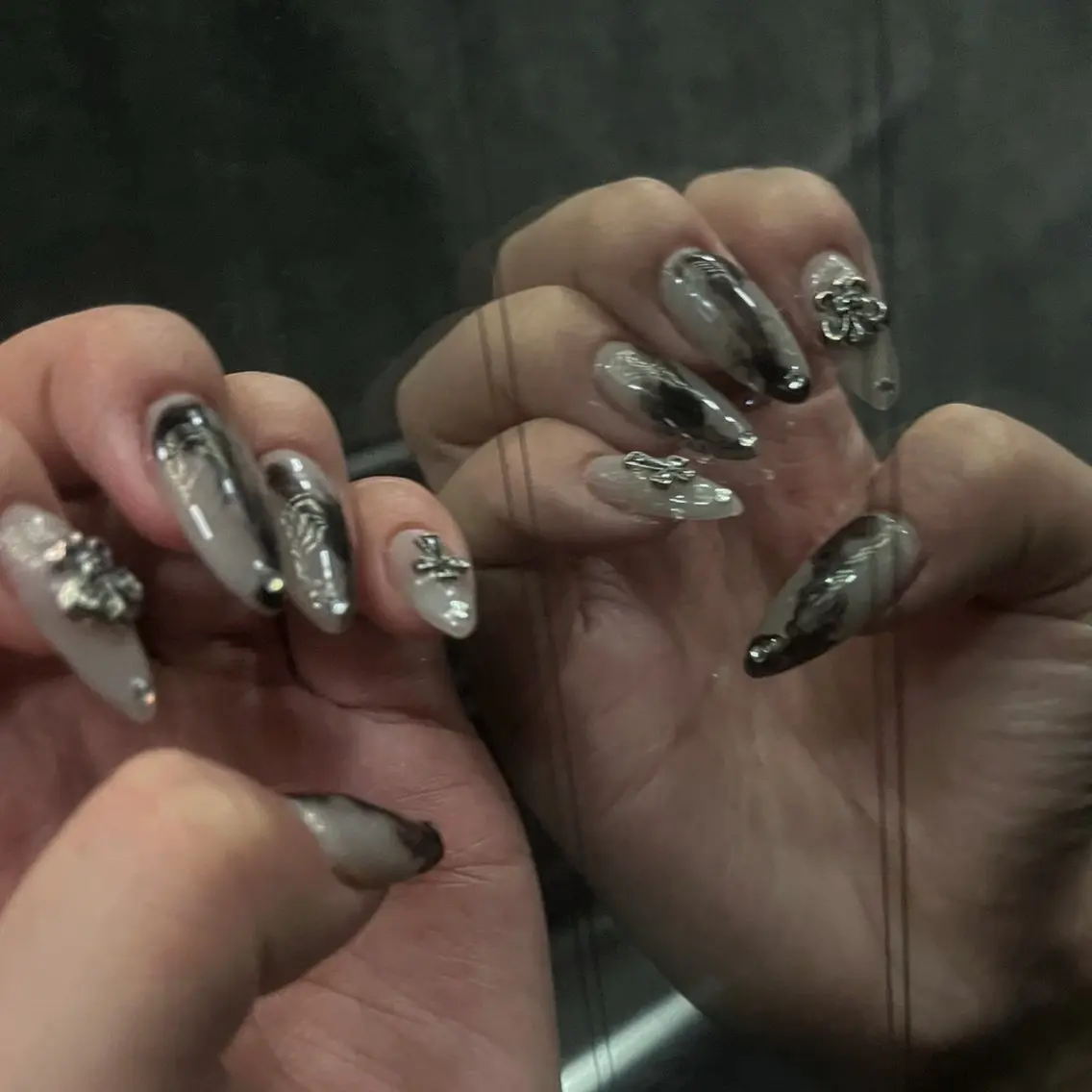 『オフ込み』 人気NO.1持ち込みデザイン可○ 90 min order nail🎀[シンプルアート]の写真