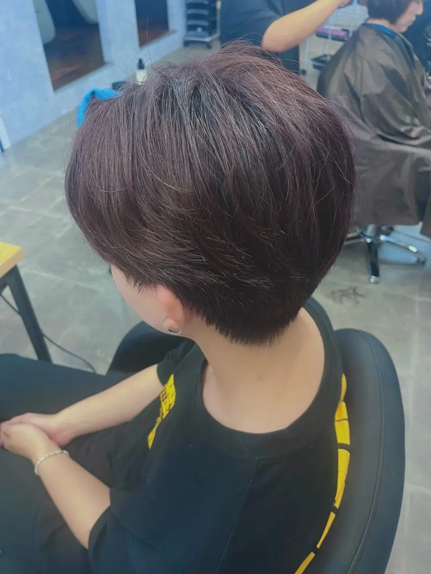 カラー メンズ カット ヘアカラー 熊谷 有紗のヘアスタイル