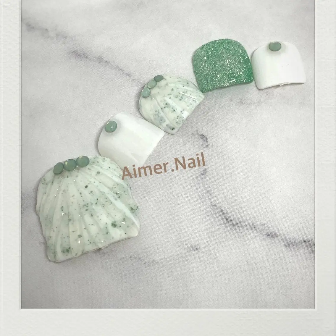 ネイル フットネイル フットネイル Aimer. Nailのネイルデザイン