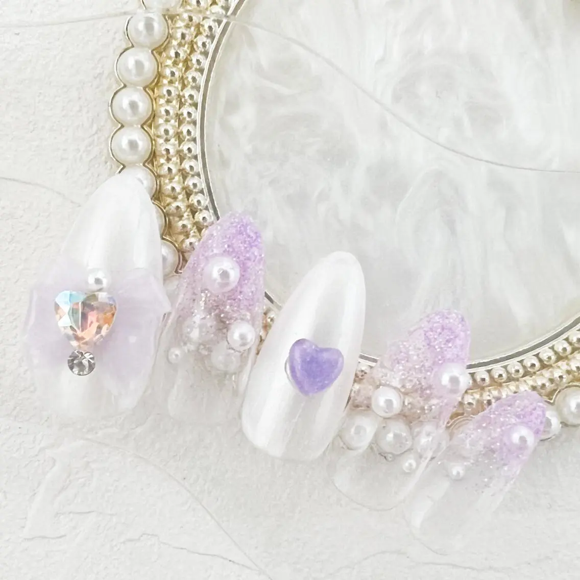 ネイル グラデーション ワンホンネイル rouse nail RISATOのネイルデザイン