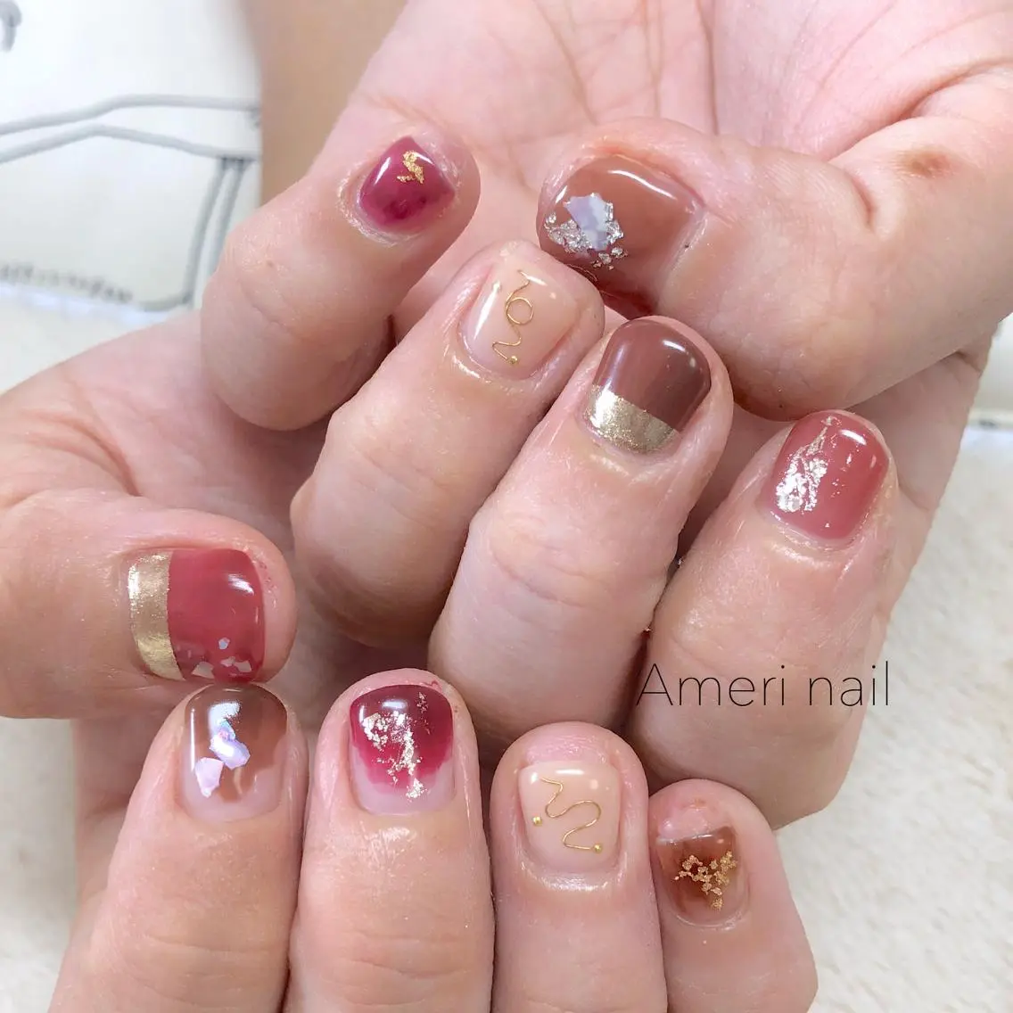ネイル ハンドネイル nailist TOMOのネイルデザイン