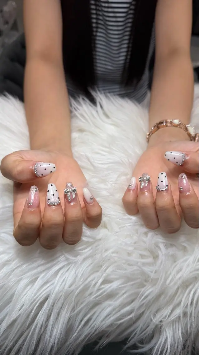 ネイル 長さ出し フレンチネイル グラデーション 韓国ネイル マグネットネイル ハンドネイル VB HEAVEN nailのネイルデザイン
