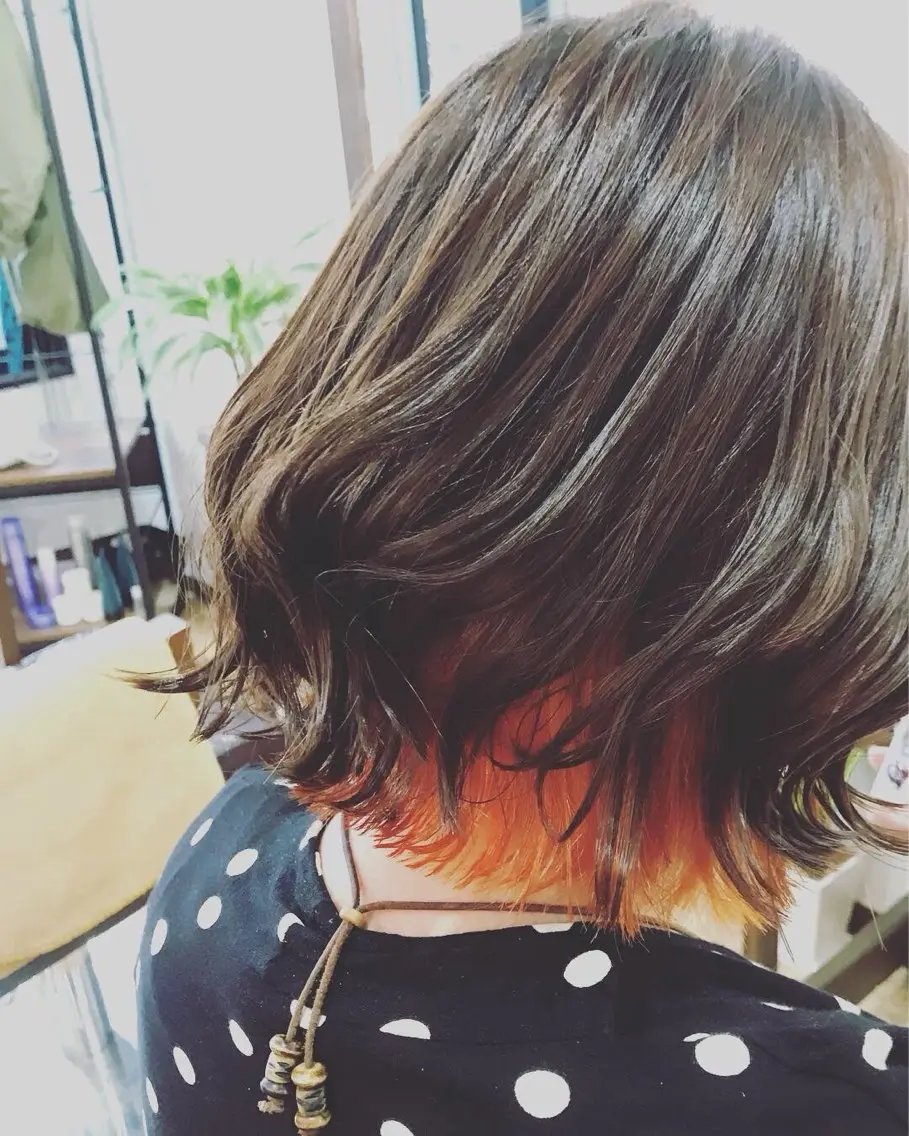 ミディアム カラー ALBERO daikiのヘアスタイル