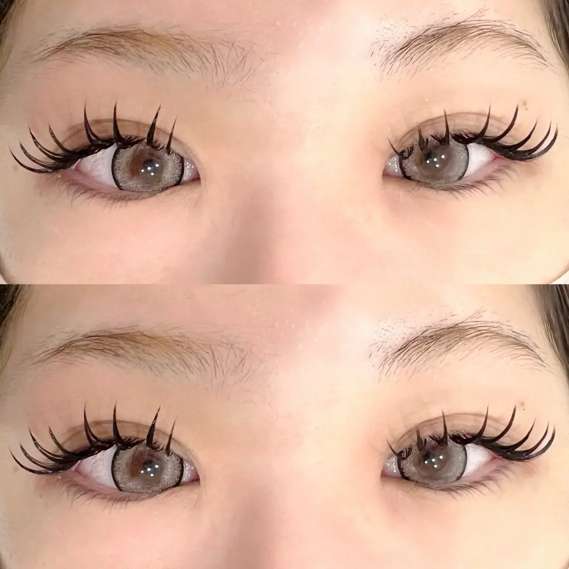 マツエク・マツパ フラットラッシュ omii salon 守山店: ayumiのマツエク・マツパデザイン