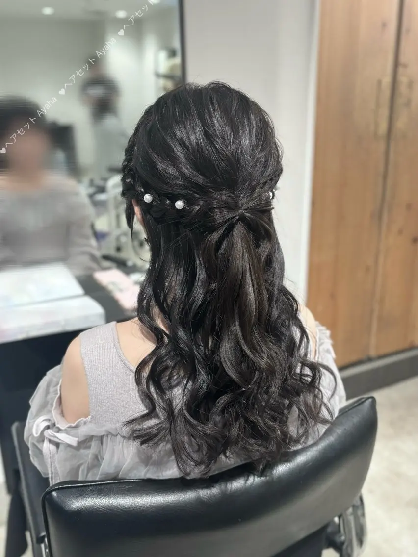🥂お呼ばれヘアセット🥂の写真