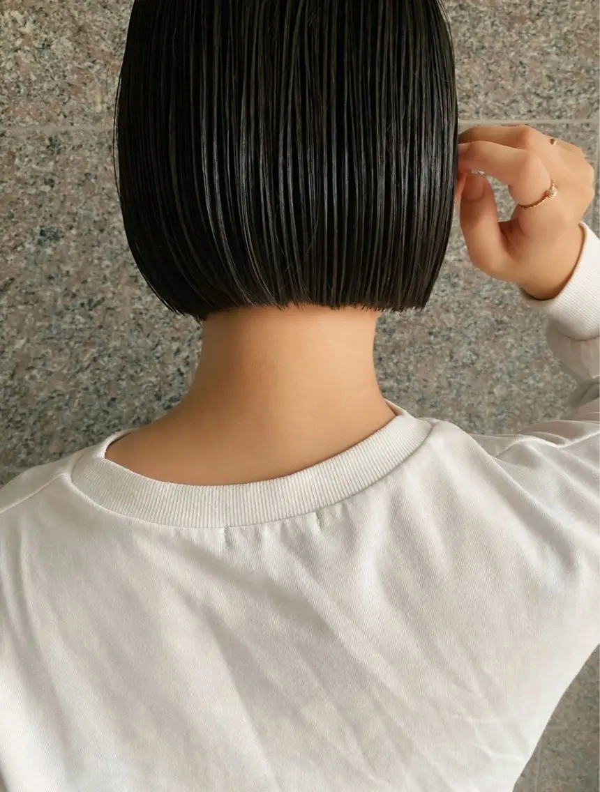 ショート カラー カット ヘアカラー トリートメント 足立 武巳（金山Ciel）のヘアスタイル