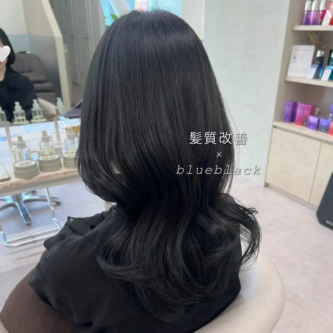 セミロング カラー ヘアカラー トリートメント 美髪矯正/髪質改善/ 艶髪🤍伊藤梨紗のヘアスタイル