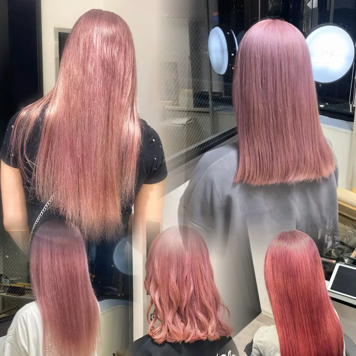 カラー ピンクカラー 梅田ハイトーンカラー / ibuのヘアスタイル