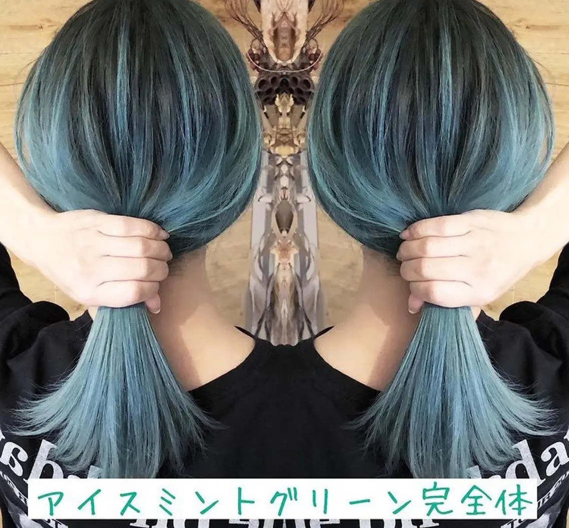 ミディアム カラー ハイトーンカラー テトネ タカシのヘアスタイル