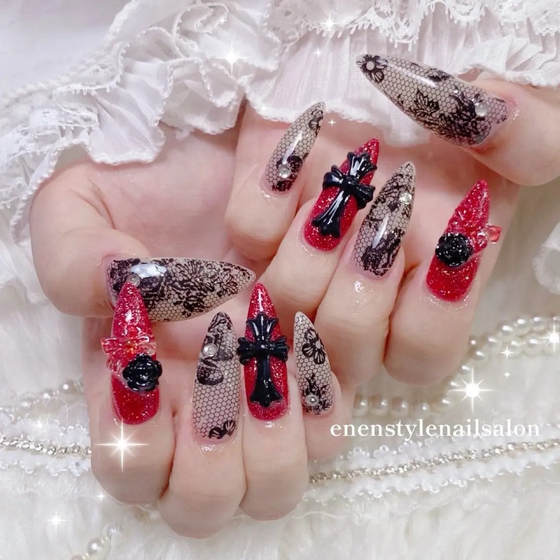 ネイル ハンドネイル 🐾enen style 🐾のネイルデザイン