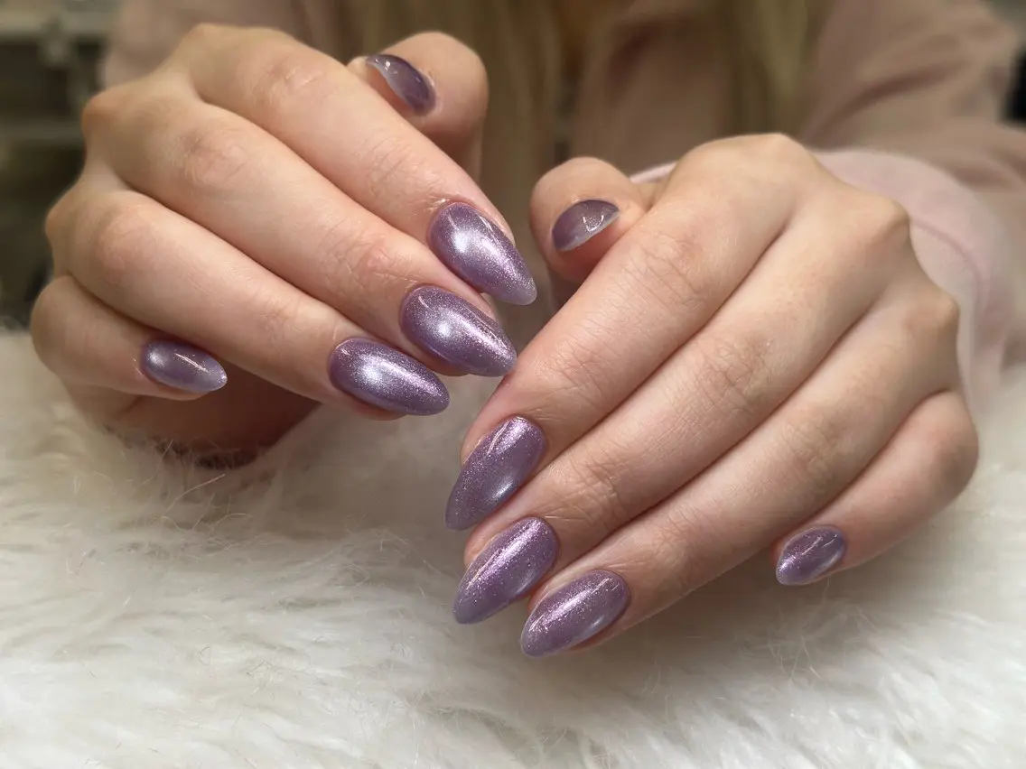 ネイル チークネイル ドット フレンチネイル グラデーション 韓国ネイル ハンドネイル Lisa Nail Salonのネイルデザイン