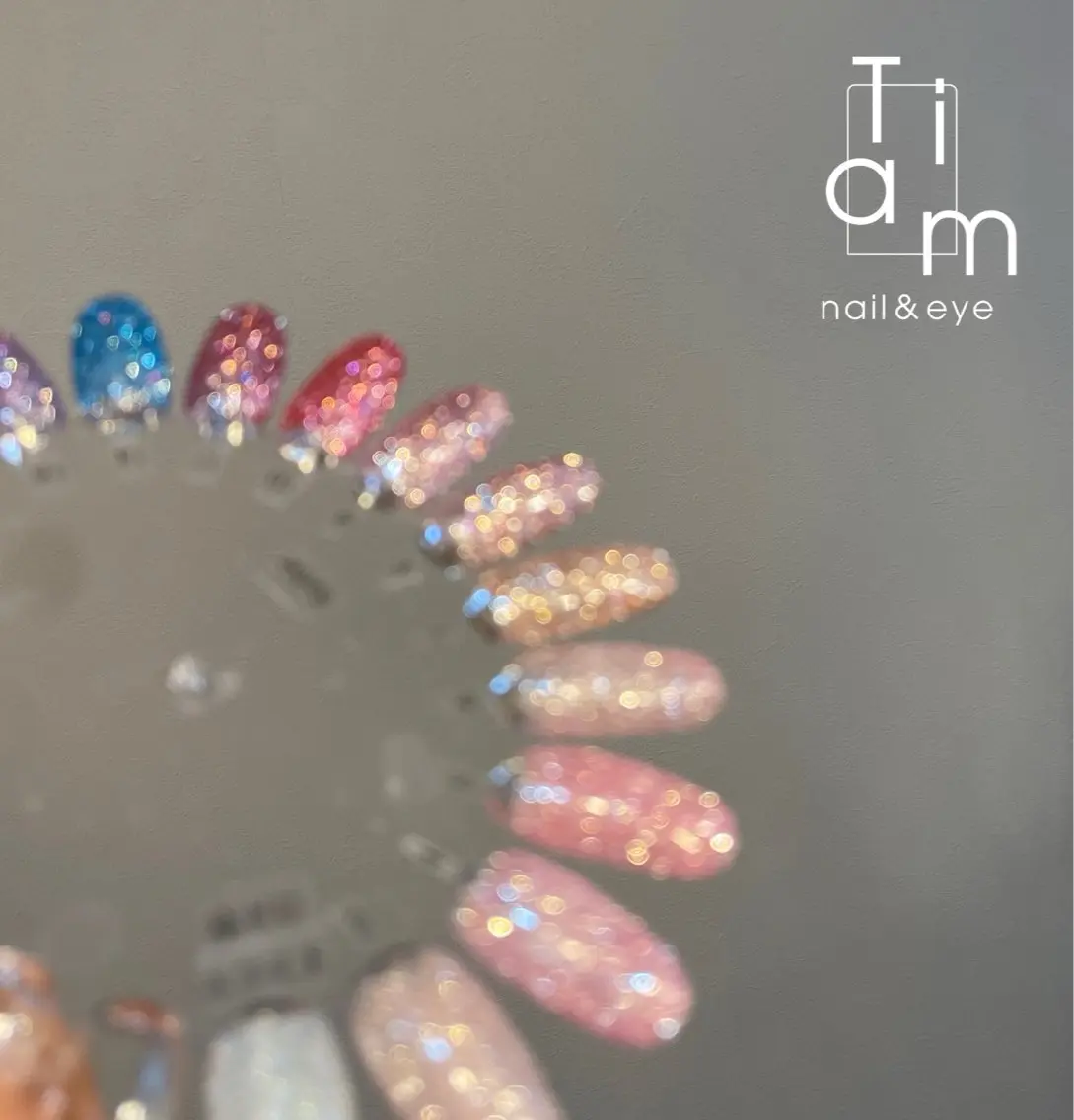 ネイル フラッシュネイル Tiam 大谷のネイルデザイン
