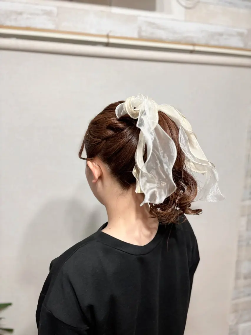 ヘアアレンジ ヘアセット hair salon【クラン】のヘアスタイル