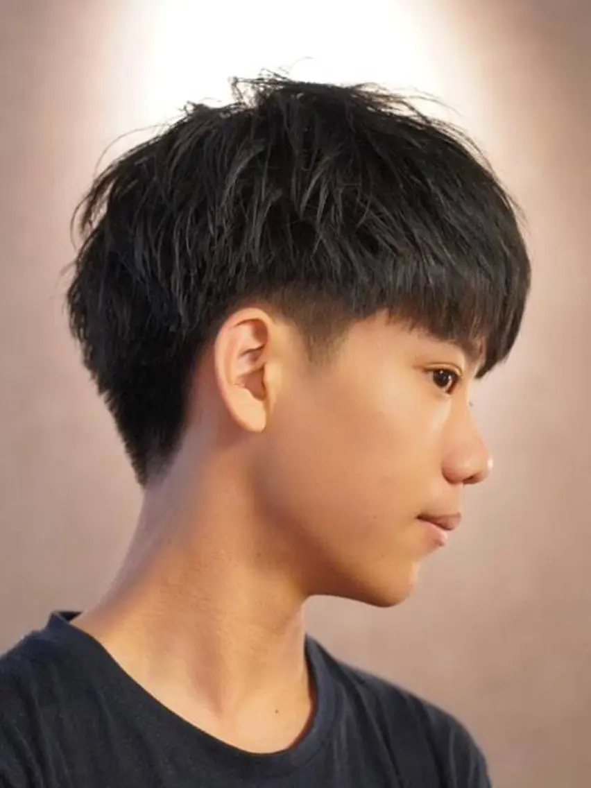 ショート メンズ 中根 壮一朗のヘアスタイル