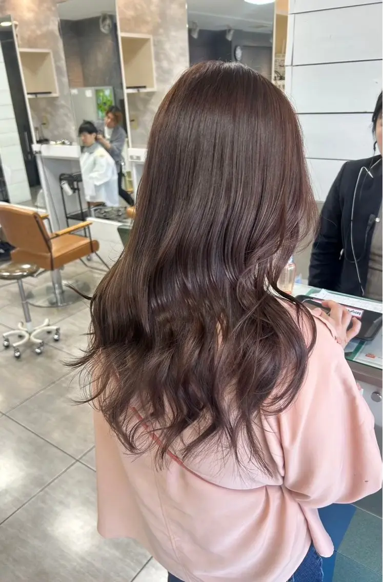 ロング ヘアカラー 似合わせカット✂️ 赤阪 隼🐧のヘアスタイル