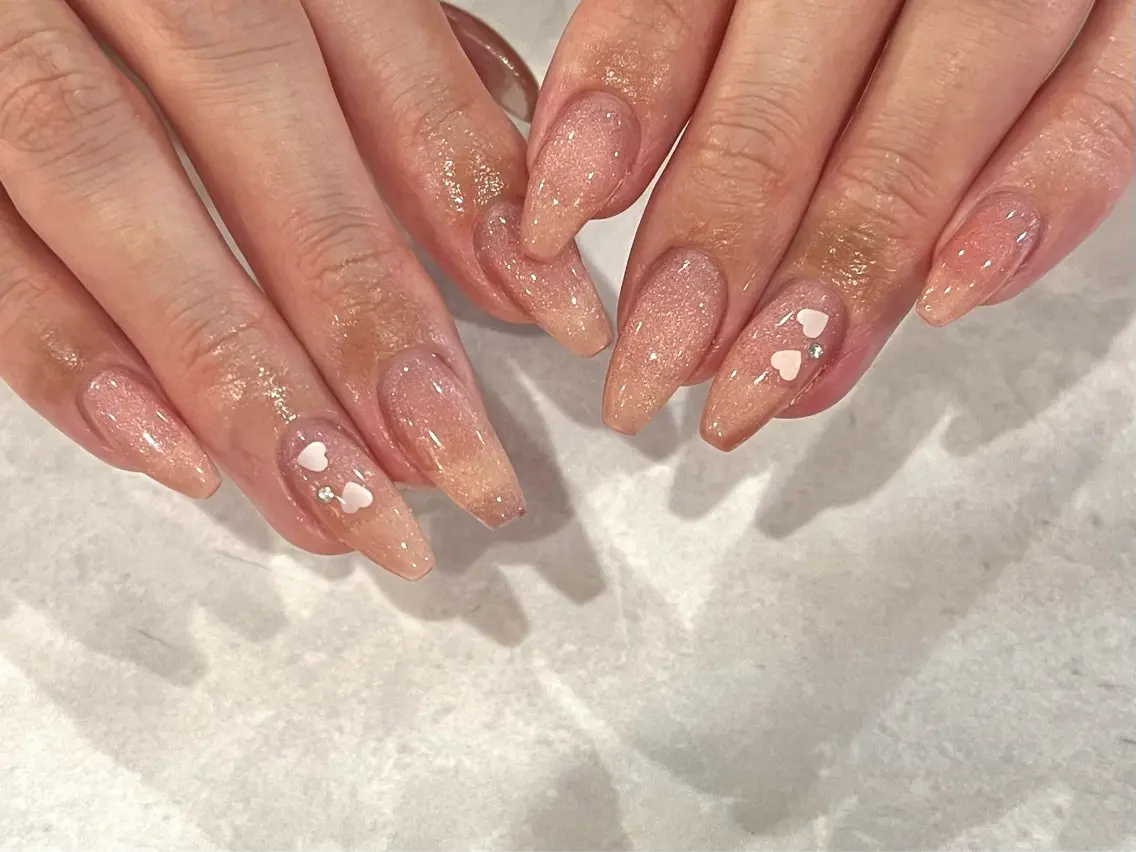 ネイル ハンドネイル Cleo伏見店🌿 Momokaのネイルデザイン