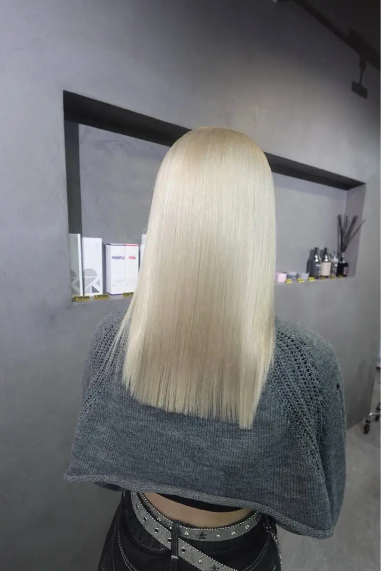 カラー 💋色気ハイトーン 💋HARUKAのヘアスタイル