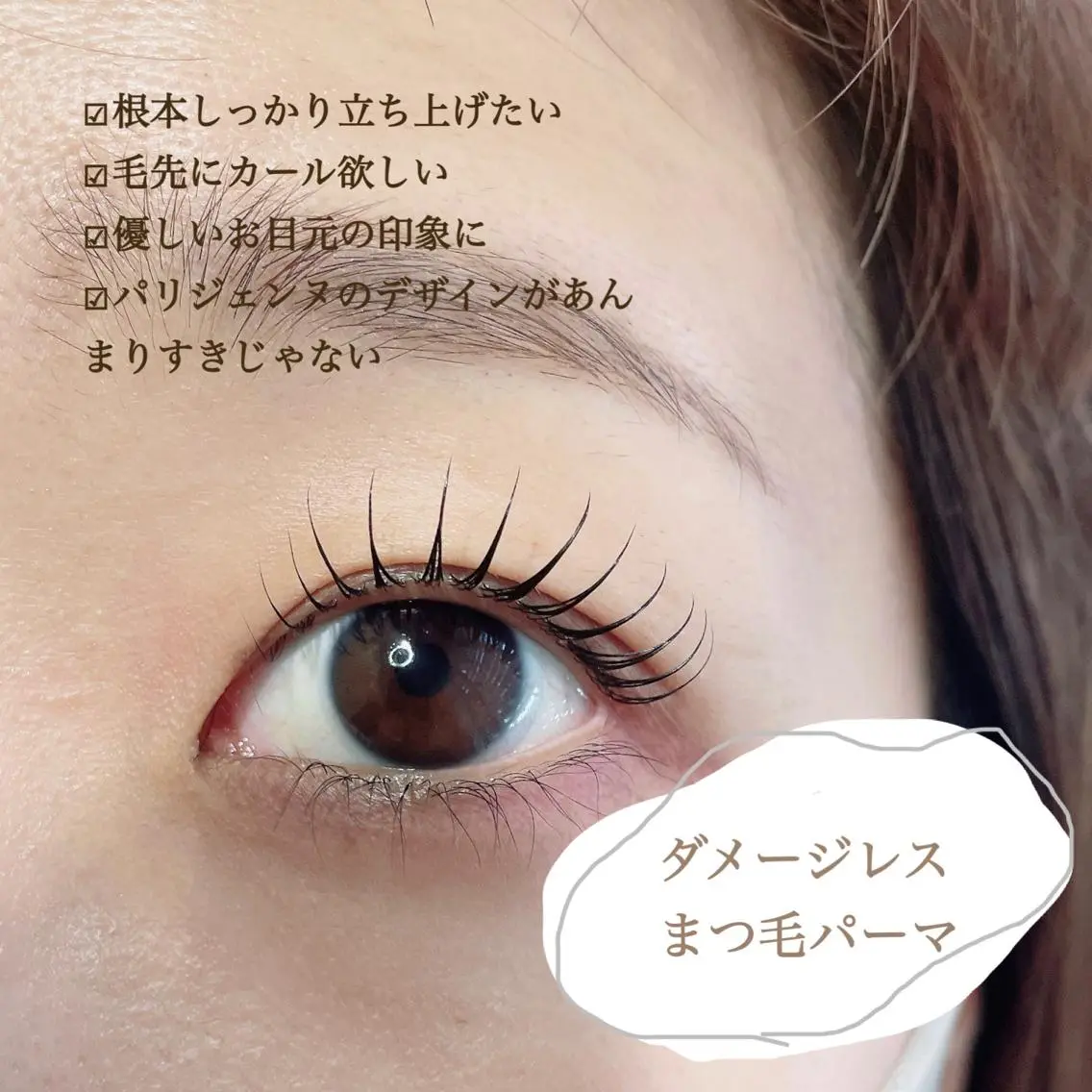 マツエク・マツパ バインドロック フラットラッシュ パリジェンヌラッシュリフト まつげパーマ 下まつげエクステ マツパ SEALA 高石の眉毛・アイブロウイメージ