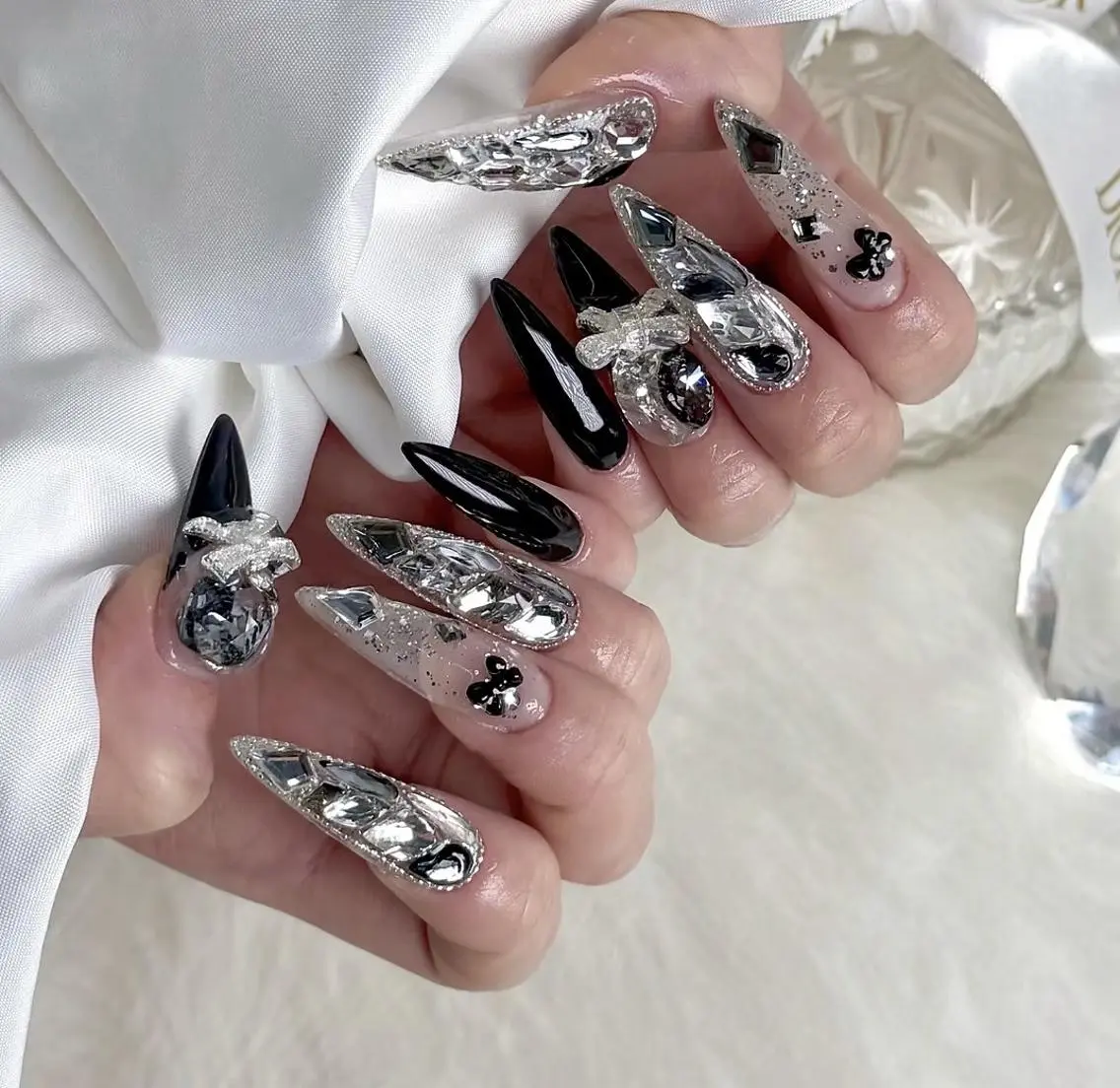 ネイル オーロラネイル チークネイル フットネイル ジェルネイル 韓国ネイル ハンドネイル H.baby Nail Salonのネイルデザイン