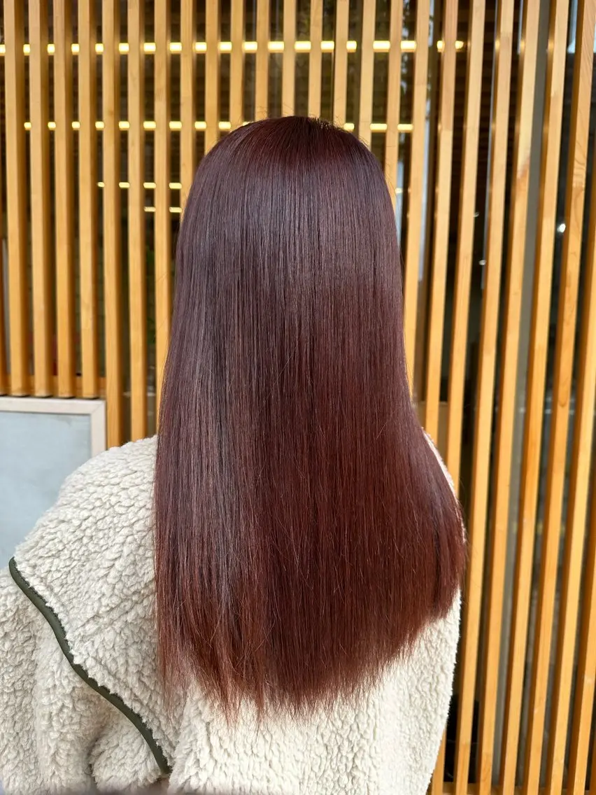 美髪カラー✨＋カットの写真