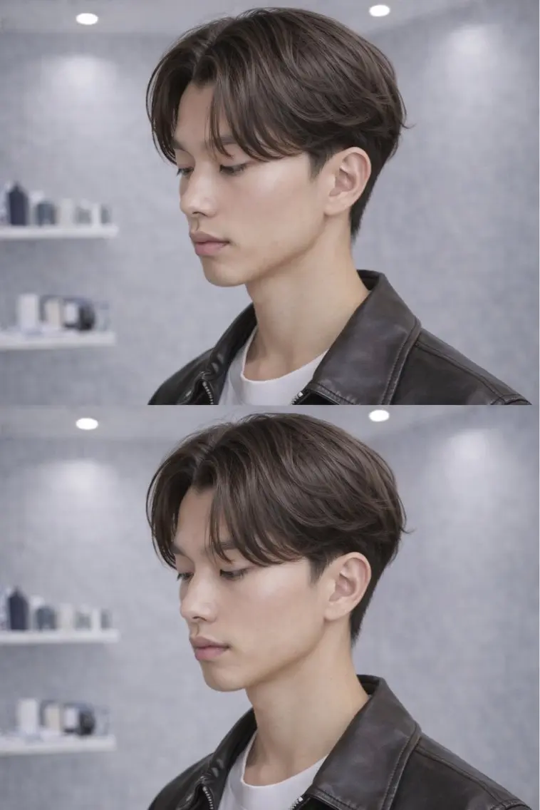 メンズ カット 縮毛矯正 メンズ縮毛矯正指名 No.1KAI🥰のヘアスタイル