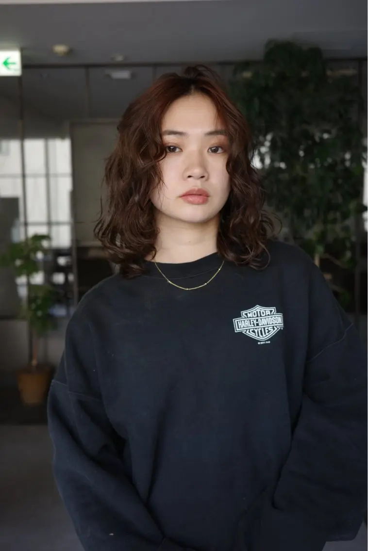 パーマ 🌀渋谷メンズヘア 🌀河野瑠太のヘアスタイル