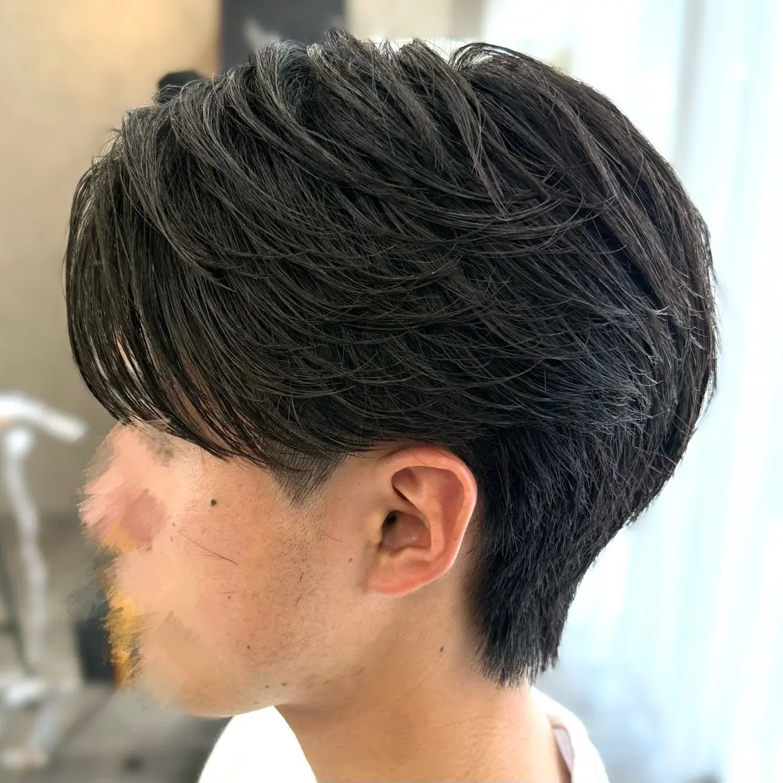 メンズ センターパート メンズパーマ カット 楓🍁毛流れ パーマ/無造作パーマのヘアスタイル