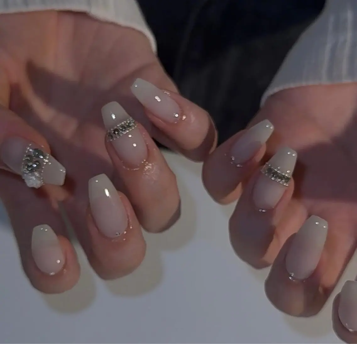 ネイル アートネイル フラワーネイル フレンチネイル ジェルネイル グラデーション ハンドネイル Ryu Nail NekoChanのネイルデザイン