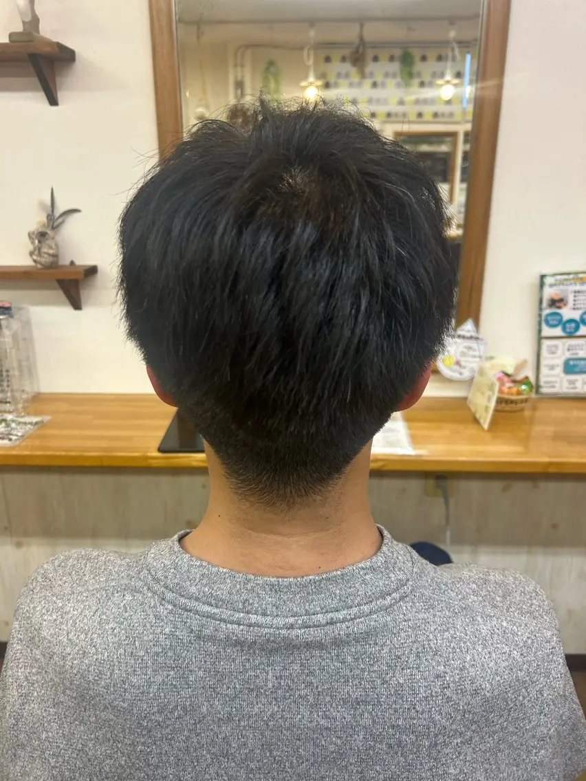 メンズカット+眉カットの写真