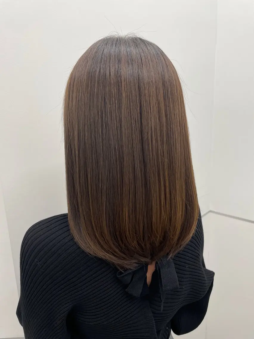 ミディアム トリートメント ha ruのヘアスタイル