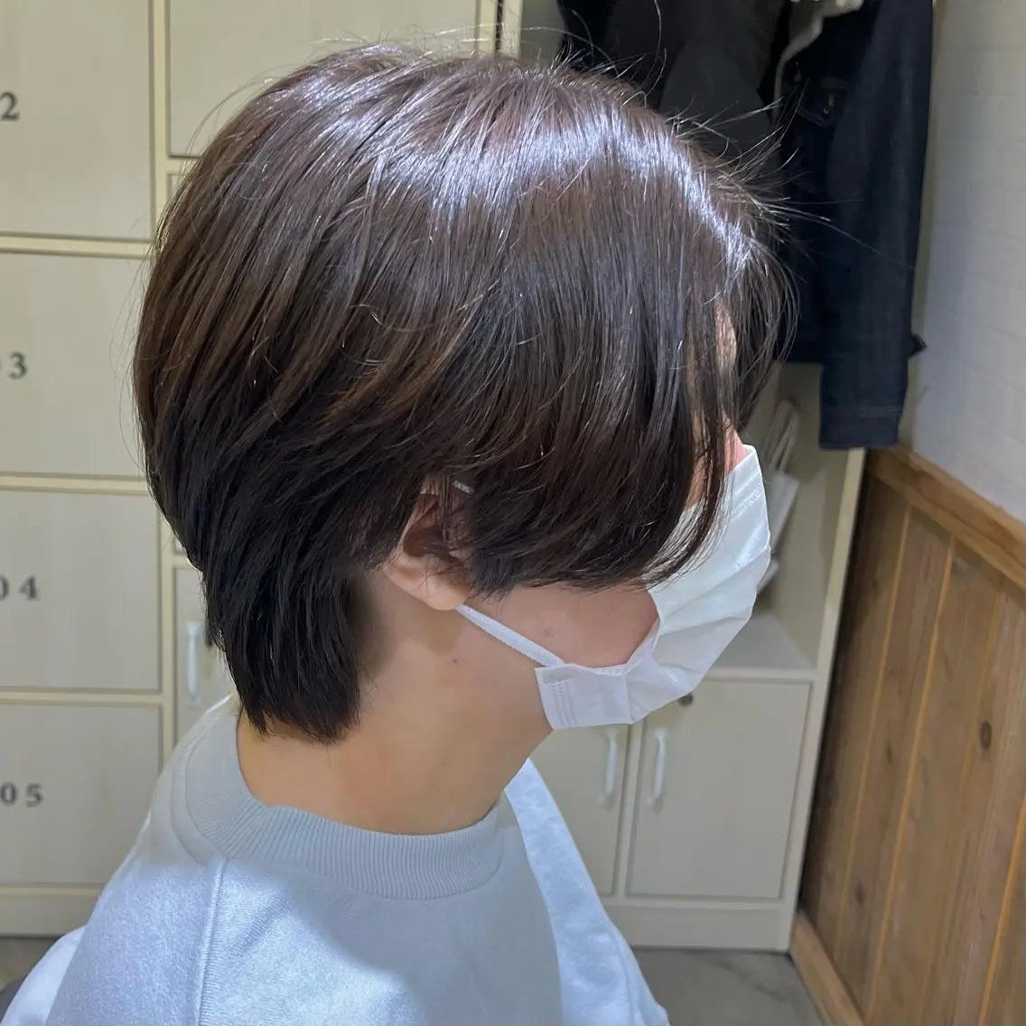 ショート カラー メンズ カット ヘアカラー ノグチ ナツコのヘアスタイル