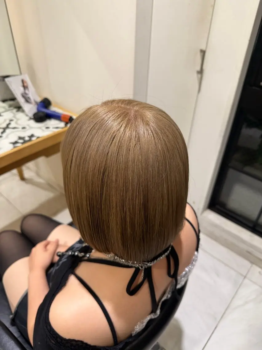 ショート ヘアカラー あおい /ブリーチモデル募集のヘアスタイル