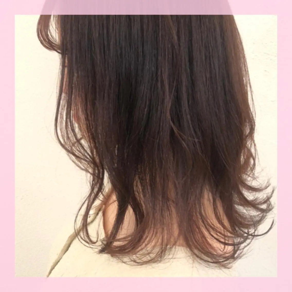 ミディアム カラー ラベンダーカラー ピンクカラー ピンクラベンダー カット ヘアカラー トリートメント 🍒前川 🍒のヘアスタイル