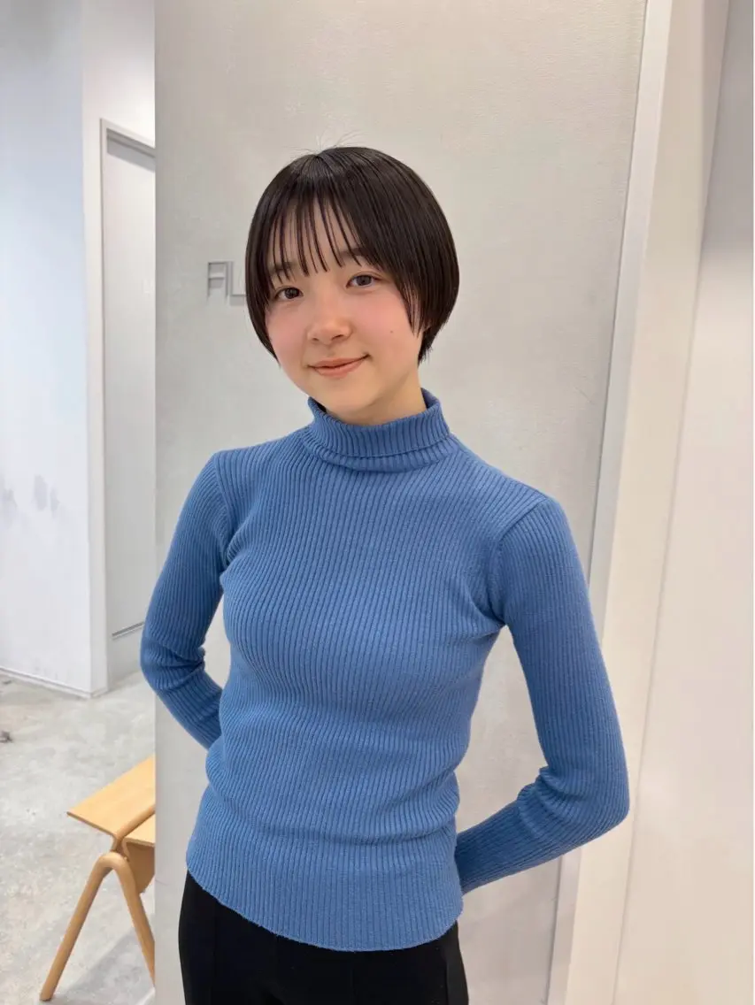 ショート 青木 優歩のヘアスタイル