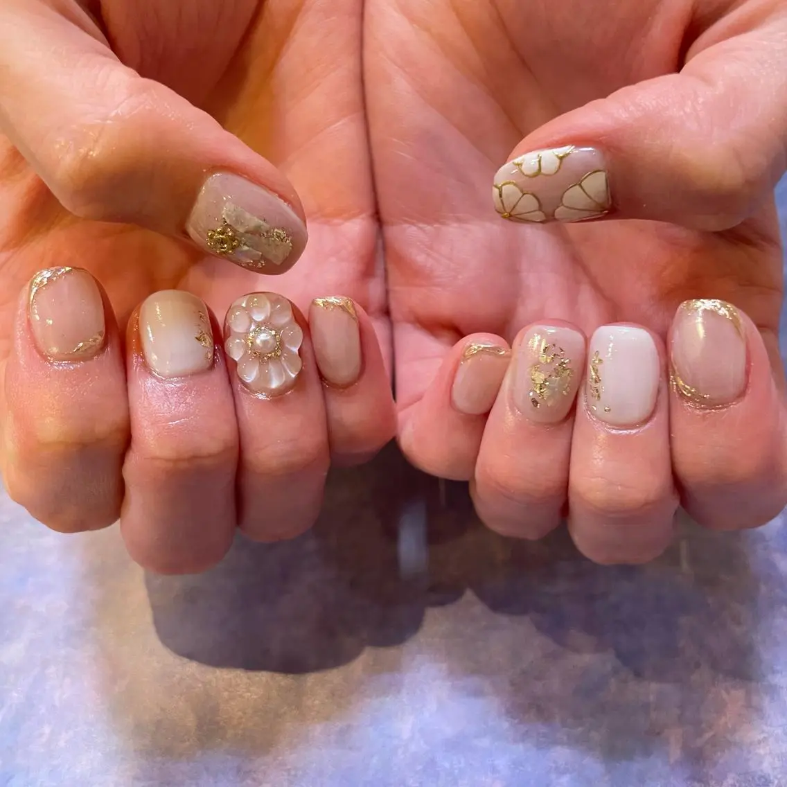 ネイル 卒業式 自由が丘✳︎ nail söpöのネイルデザイン