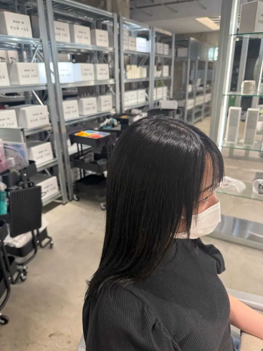 ロング 久富 飛義のヘアスタイル