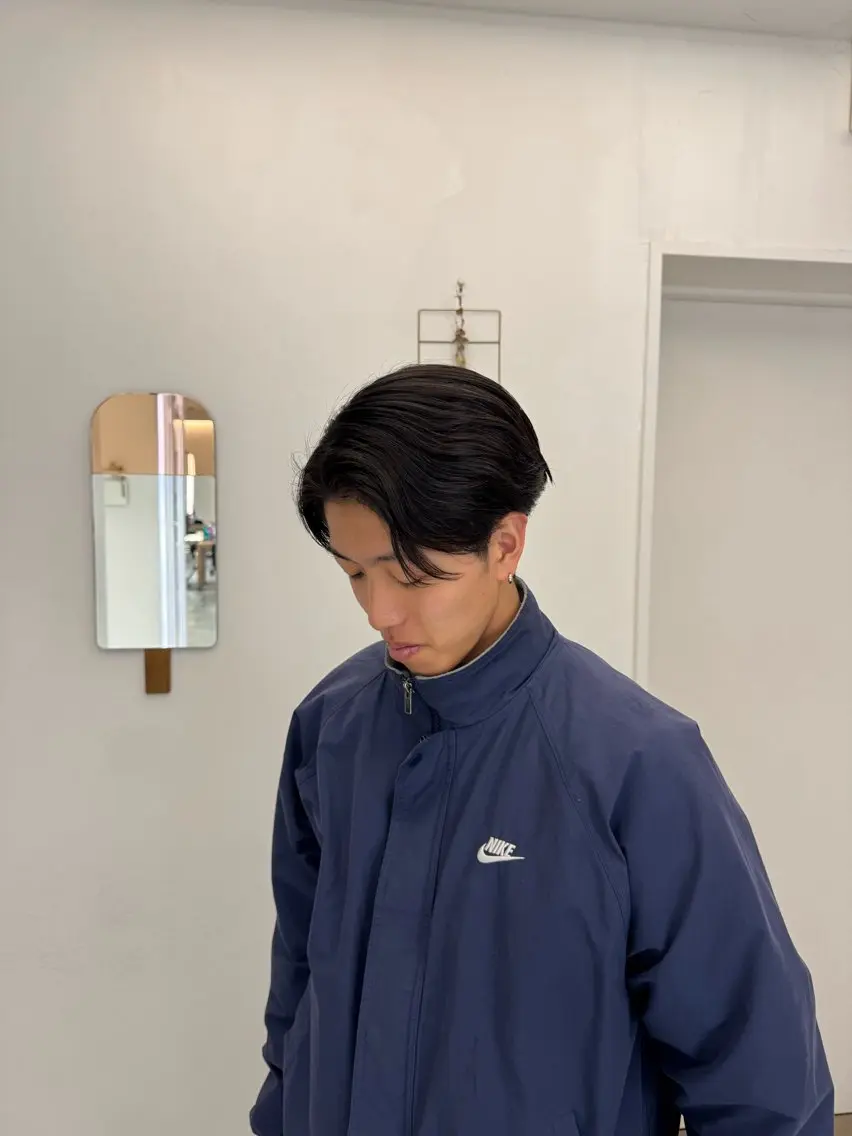 カット+縮毛矯正の写真