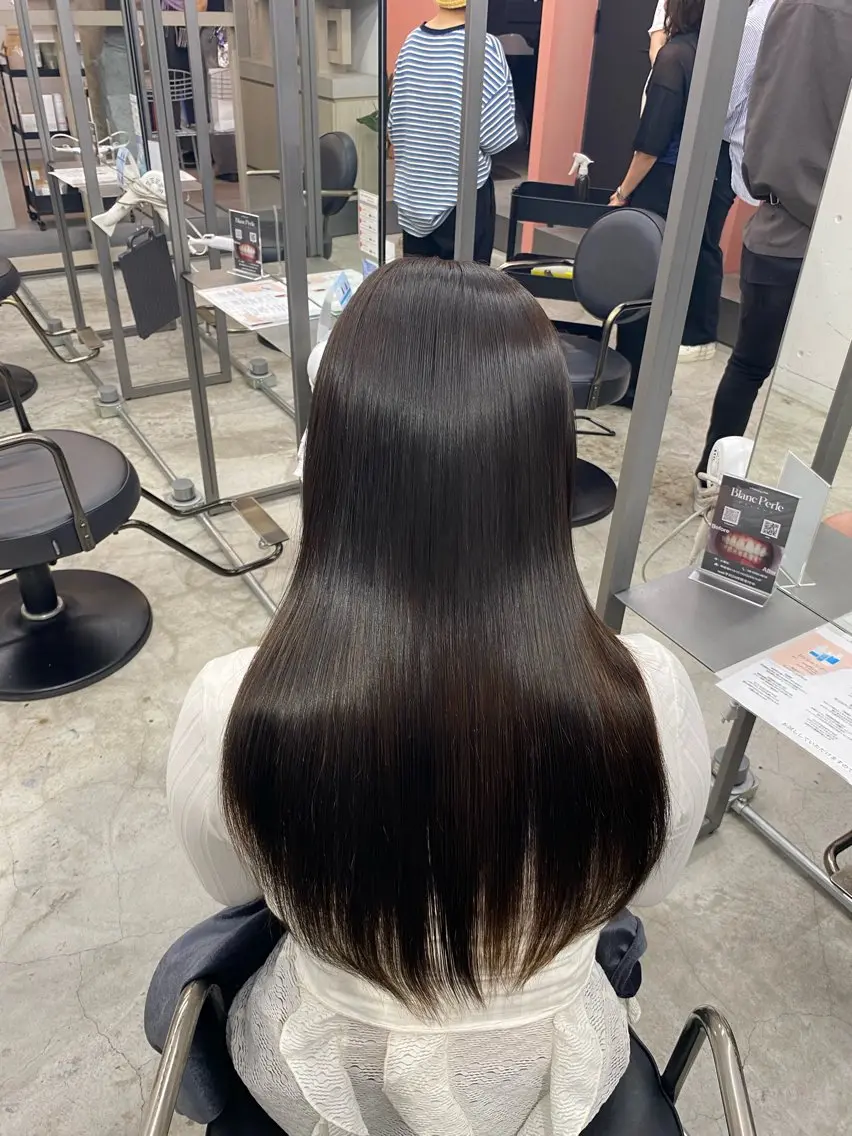 ロング ヘアカラー トリートメント marina 🧸ིྀのヘアスタイル