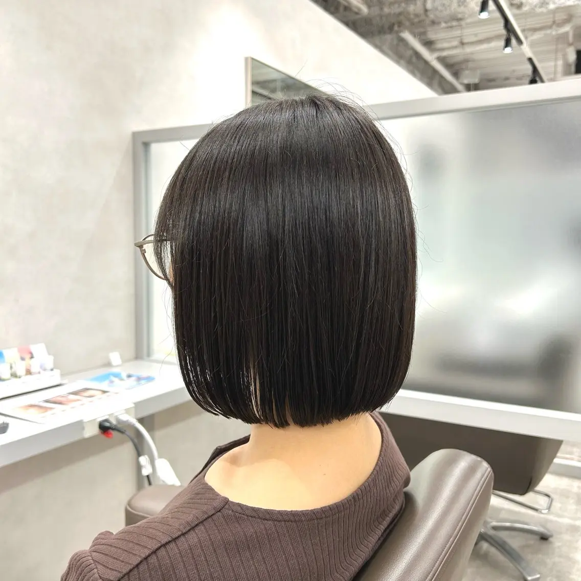 ミディアム 西梅田 トウマ モデル募集中‼️のヘアスタイル