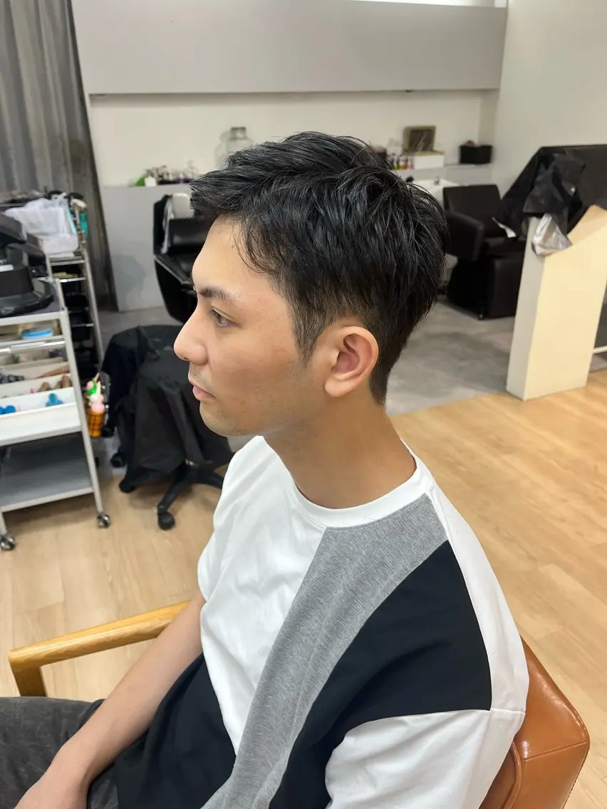 ショート メンズ カット 金山/カットモデル 募集中/村井七海のヘアスタイル