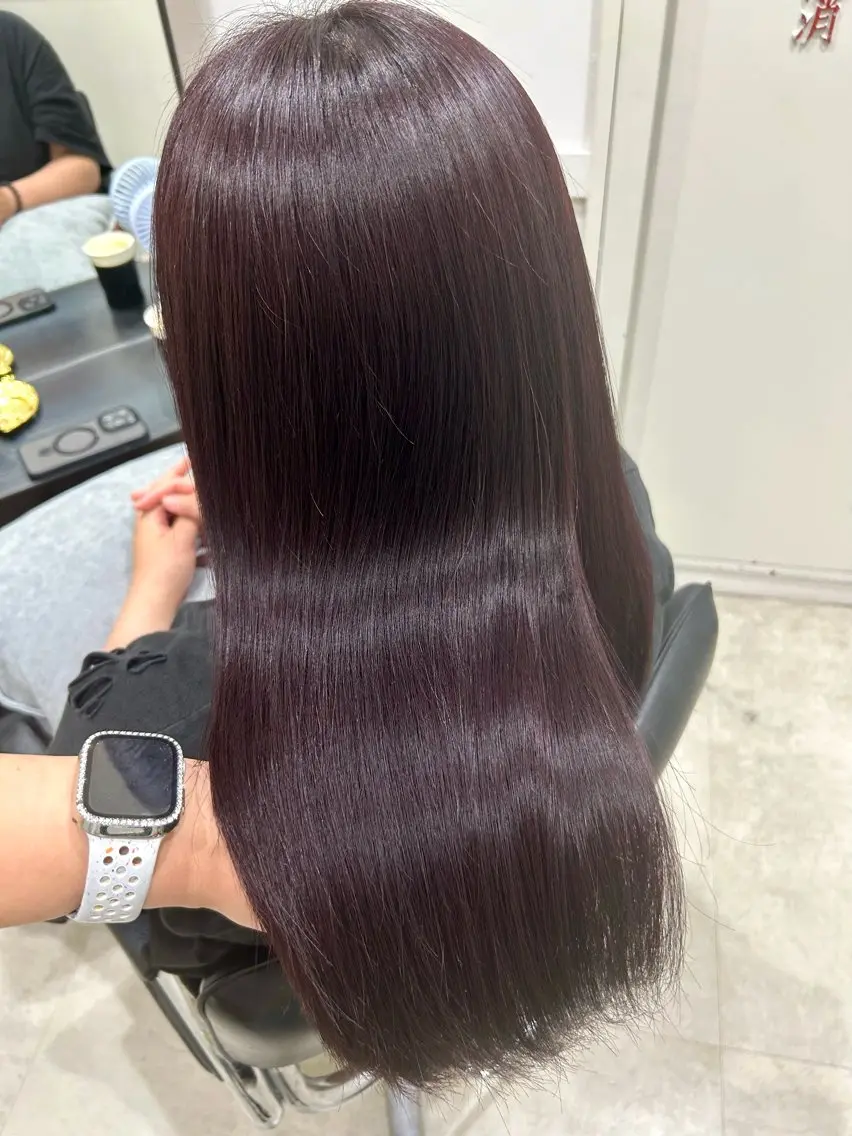 【髪をキレイにしたい女性へ】カット+カラー+髪質改善トリートメント✨の写真