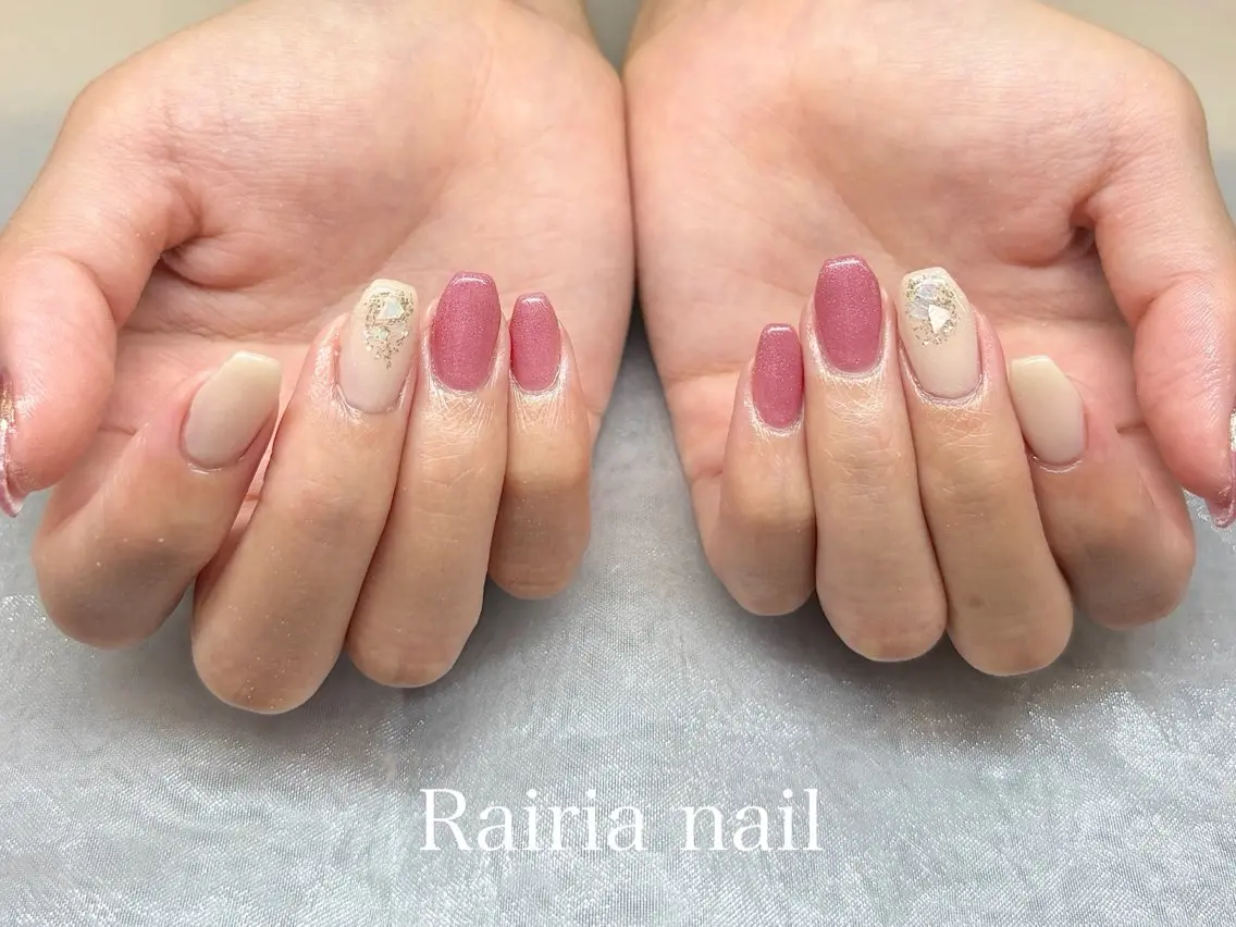 ネイル ハンドネイル Sato. Rairiaのネイルデザイン