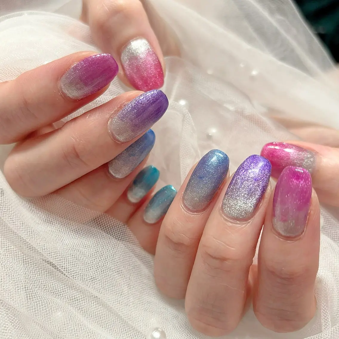 ネイル ハンドネイル あ きのネイルデザイン