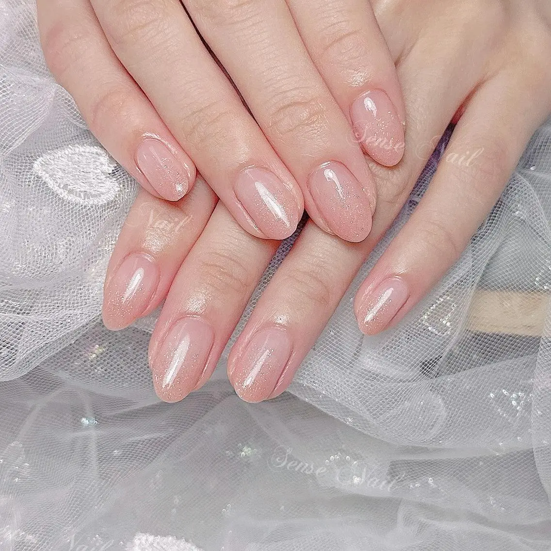 ネイル ハンドネイル ハンドケア Queening 🦋のネイルデザイン