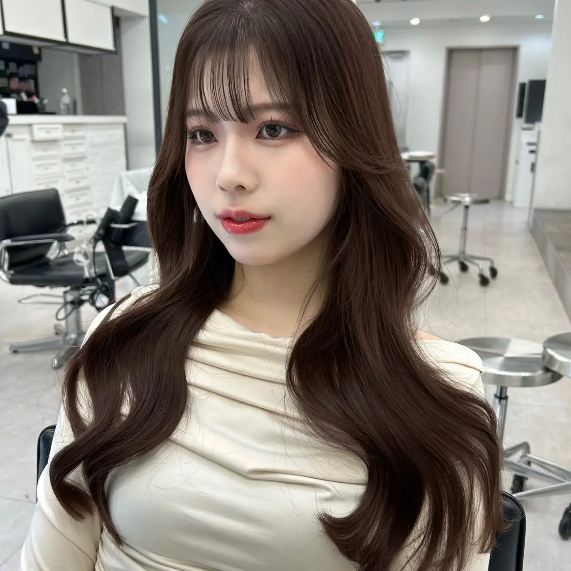 韓国風レイヤーカット+3stepトリートメント🇰🇷の写真